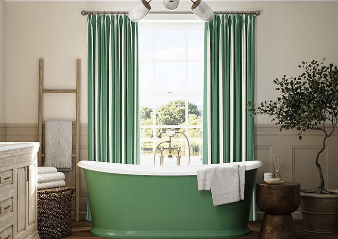 The British Stripe Co. Henry, Liverpool No.1 - Made to Measure Curtains - Image 3